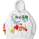 GA 裏毛-POP MOTIF HOODIE