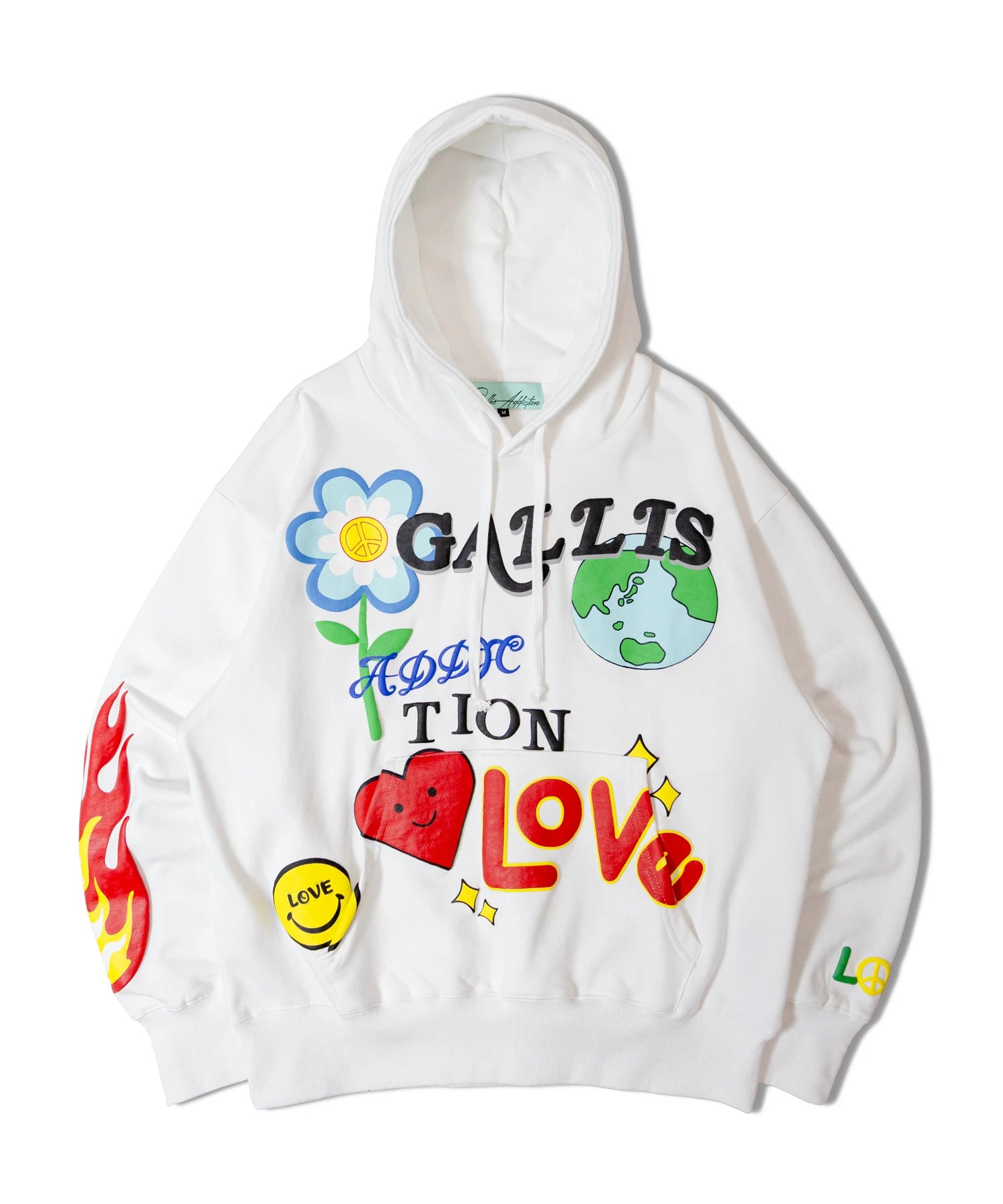 GA 裏毛-POP MOTIF HOODIE