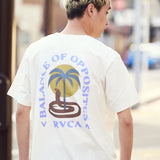 WEB限定 RVCA COBRA MIRAGE SS/ルーカ 半袖Tシャツ