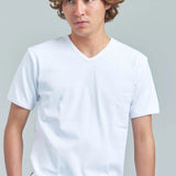 AVIREX/アヴィレックス DAILY S/S RIB V NECK TEE
