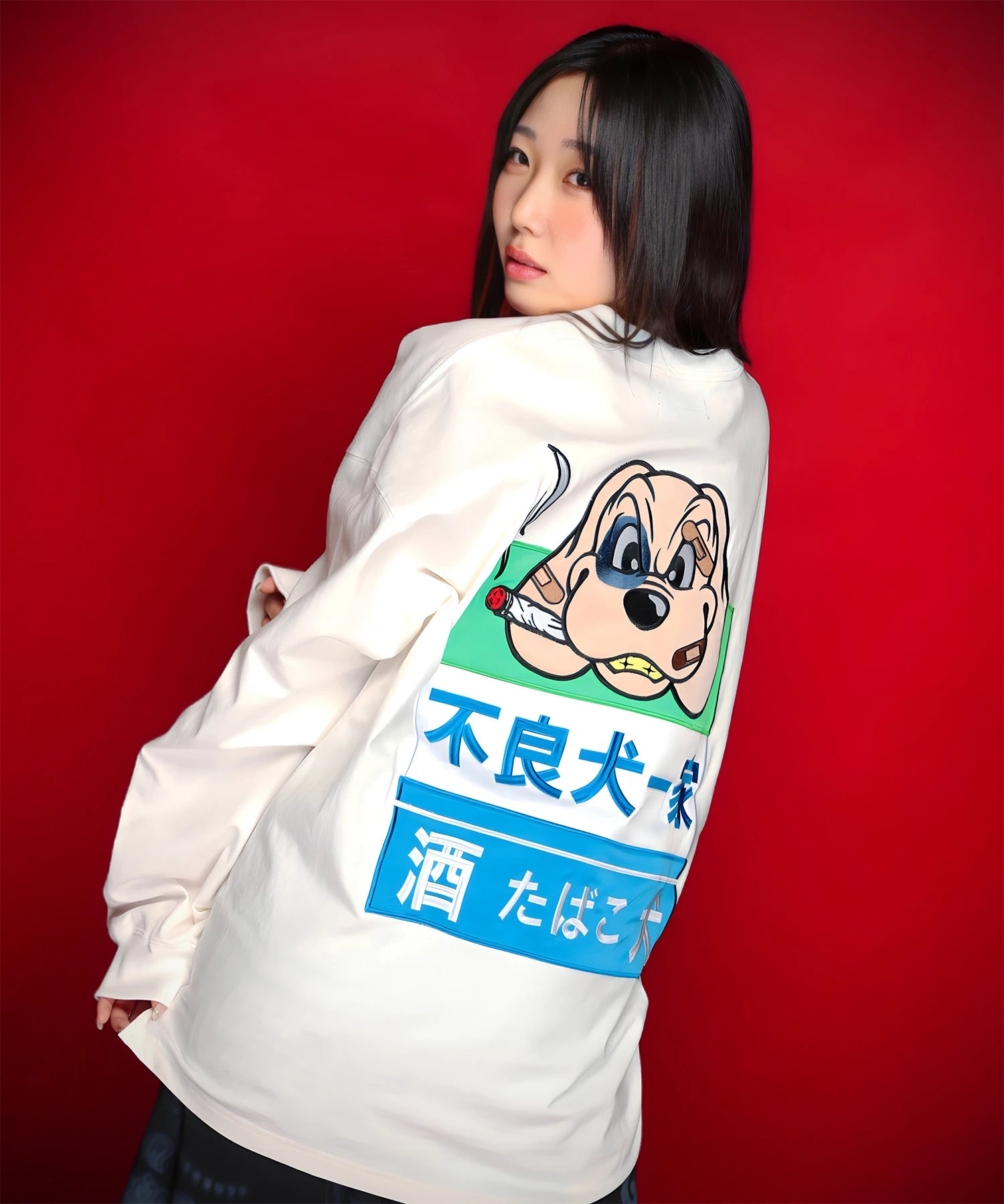 GA×GALFY-ファミリーわんこロンTee