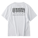 UNIVERSAL OVERALL/ユニバーサルオーバーオール Back Logo S/S TEE
