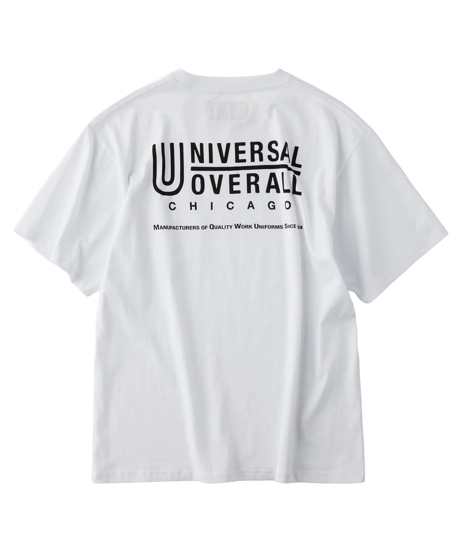 UNIVERSAL OVERALL/ユニバーサルオーバーオール Back Logo S/S TEE
