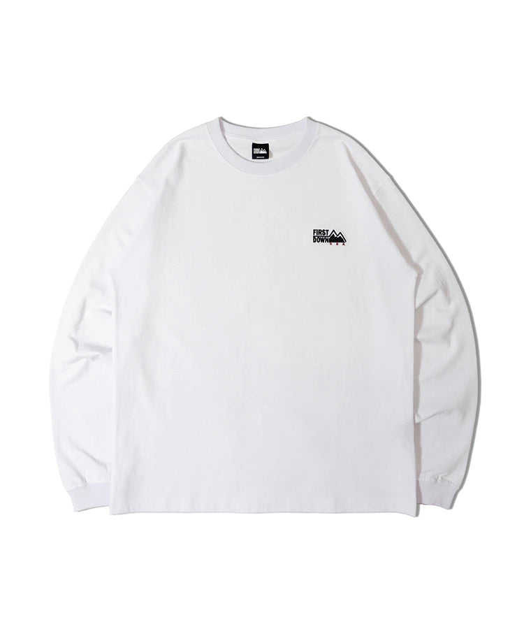 FIRST DOWN LOGO L/S TEE