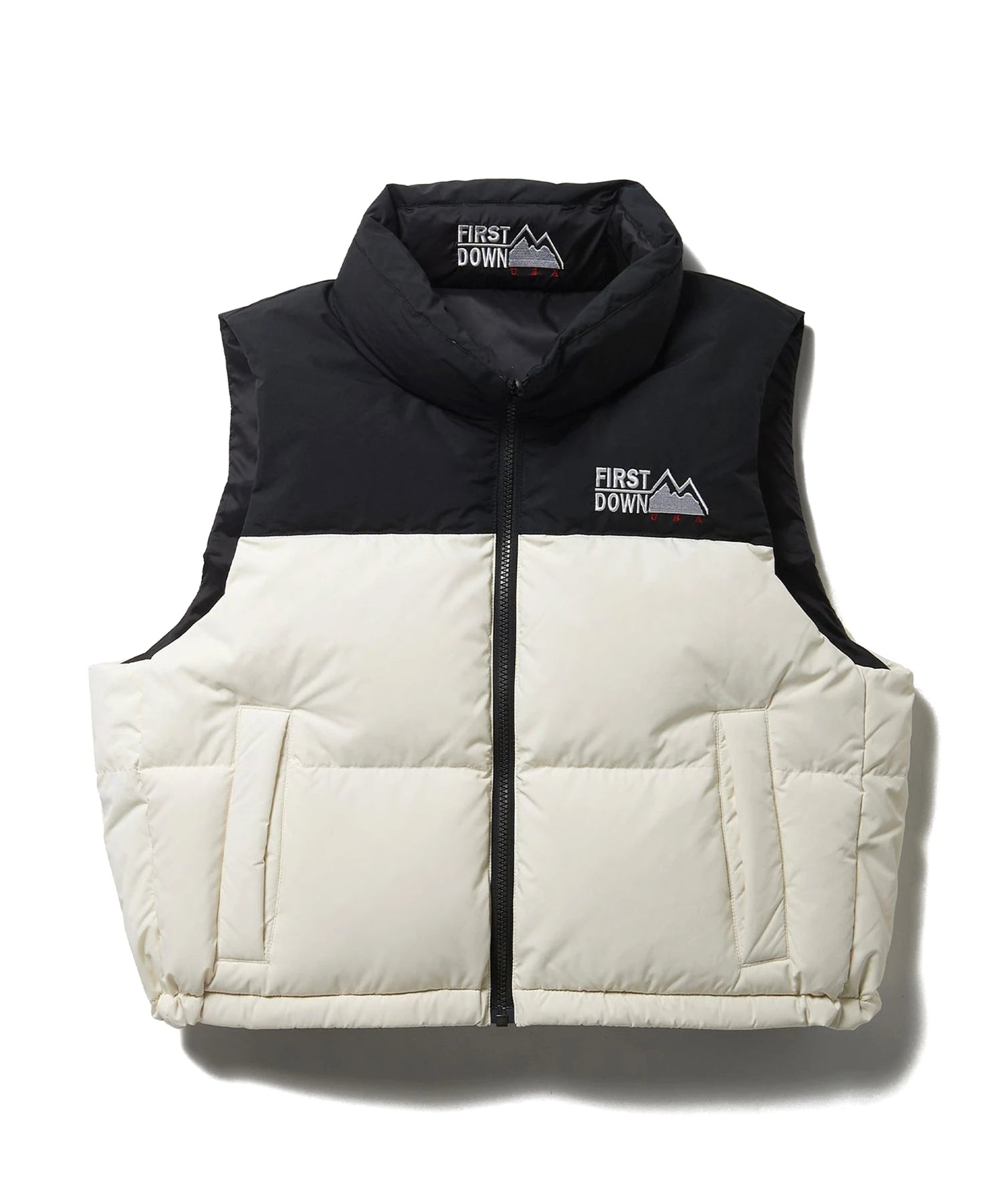 FDU SHORT BUBBLE DOWN VEST MICROFT