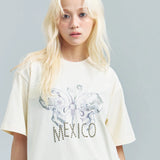JE STUDS PRINT SS TEE