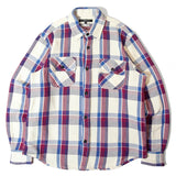 JE HEAVY FLANNEL CHECK WORK SHIRTS