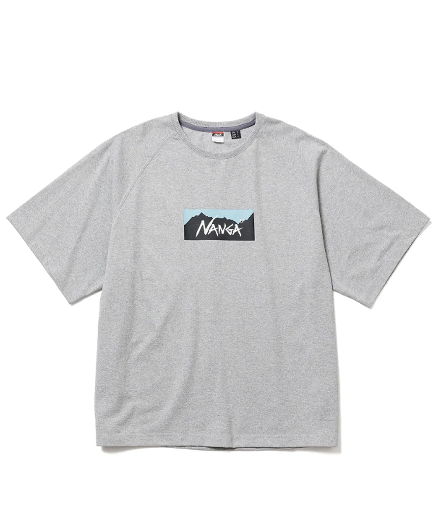 NANGA ECO HYBRID BOX LOGO LOOSE FIT TEE