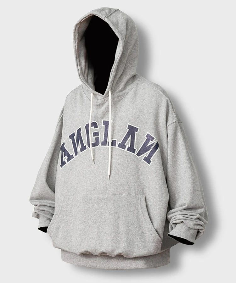 ANGLAN-Big Arch Logo Hoodie/アングラン ビッグ アーチ ロゴ パーカー