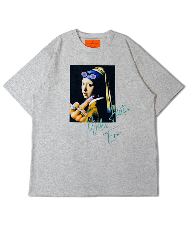 GA 絵画-刺繍TEE