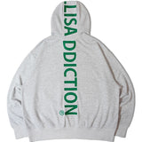 GA BACK-LOGO ZIP HOODIE