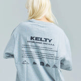 KELTY/ケルティ BACK HISTORY LOGO S/S T-SHIRT