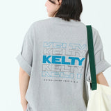 KELTY/ケルティ BACK TYPO LOGO S/S T-SHIRT