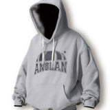 ANGLAN-Printing Wide Sweat Hoodie/アングラン ロゴパーカー