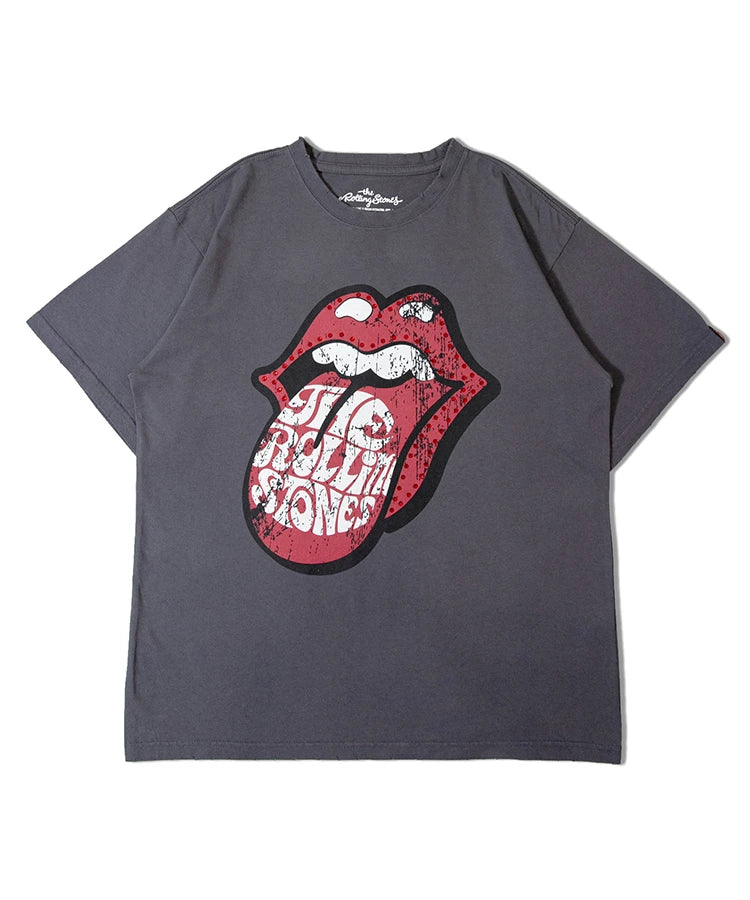 B-TRS PRINT&LINESTONE SS TEE