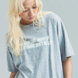 JE-クロップド丈・ロゴ SS TEE