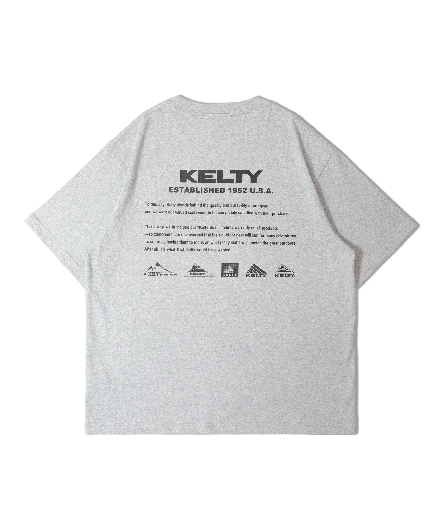 KELTY/ケルティ BACK HISTORY LOGO S/S T-SHIRT