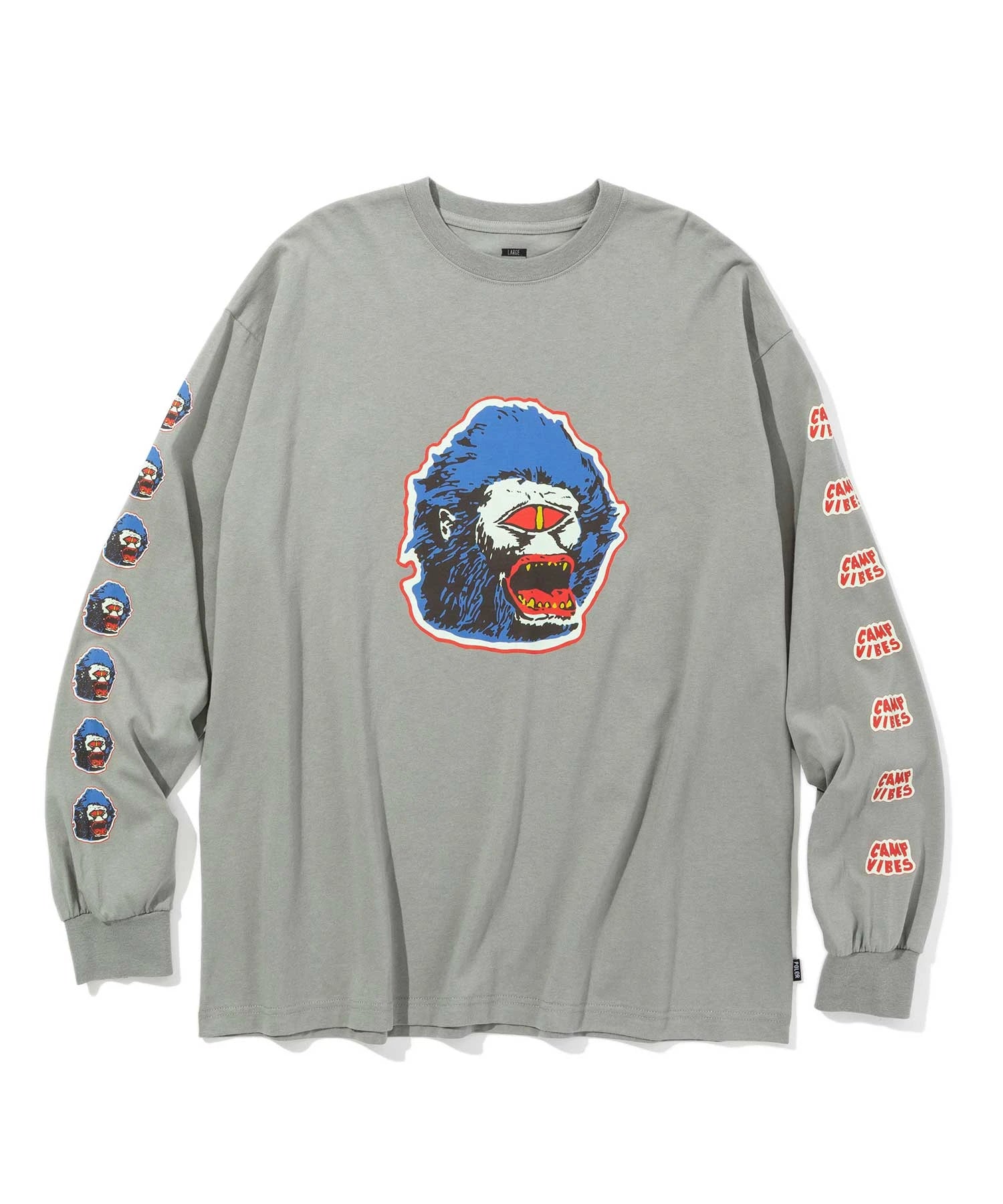POLER MAN WOLF RELAX FIT L/S TEE