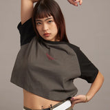 GA HEART ﾗｸﾞﾗﾝTEE ﾗｲﾝｽﾄｰﾝ