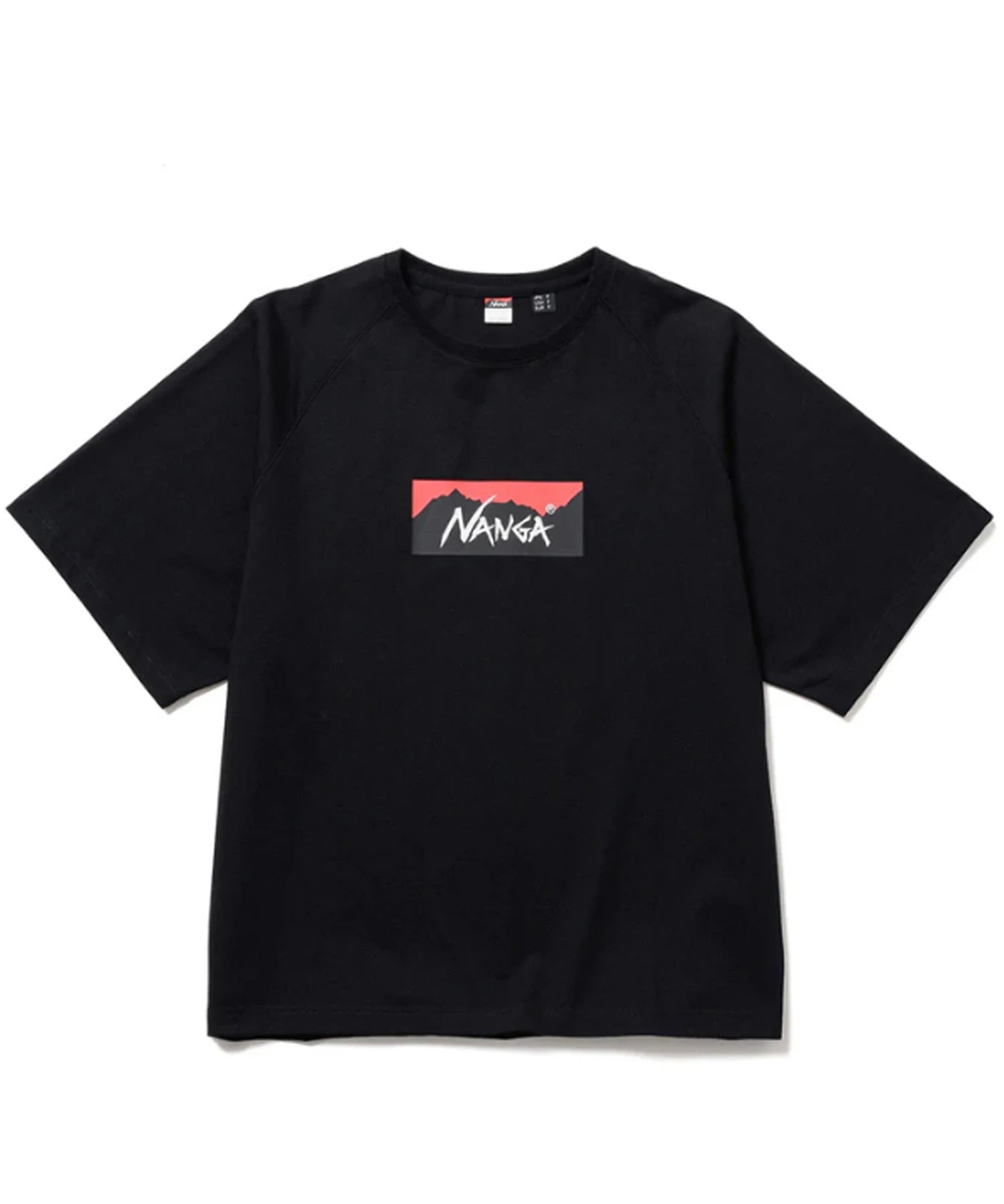 NANGA ECO HYBRID BOX LOGO LOOSE FIT TEE