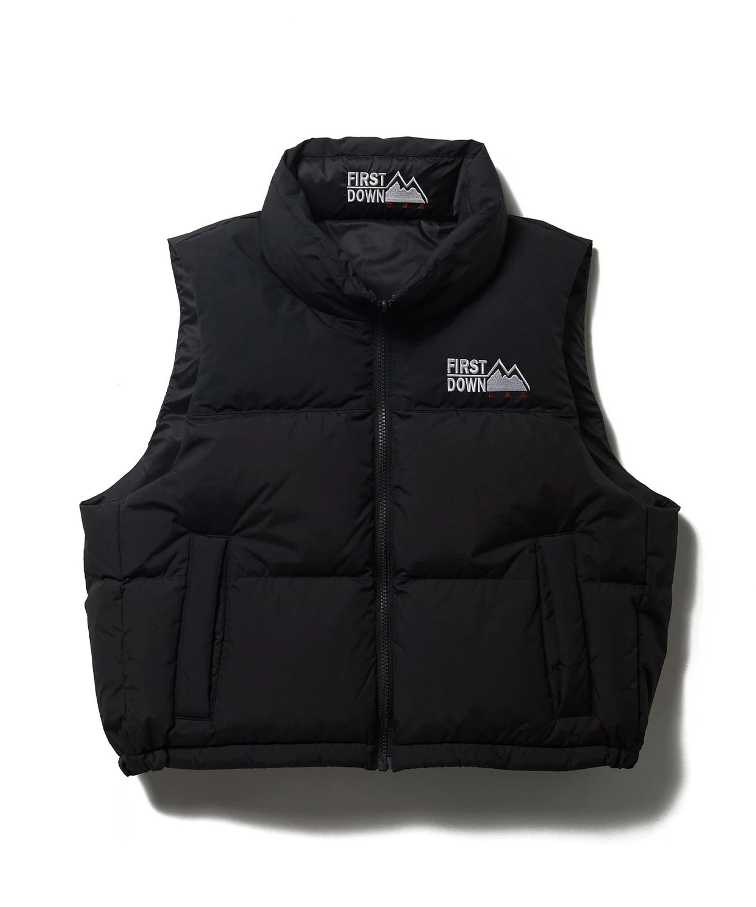 FDU SHORT BUBBLE DOWN VEST MICROFT