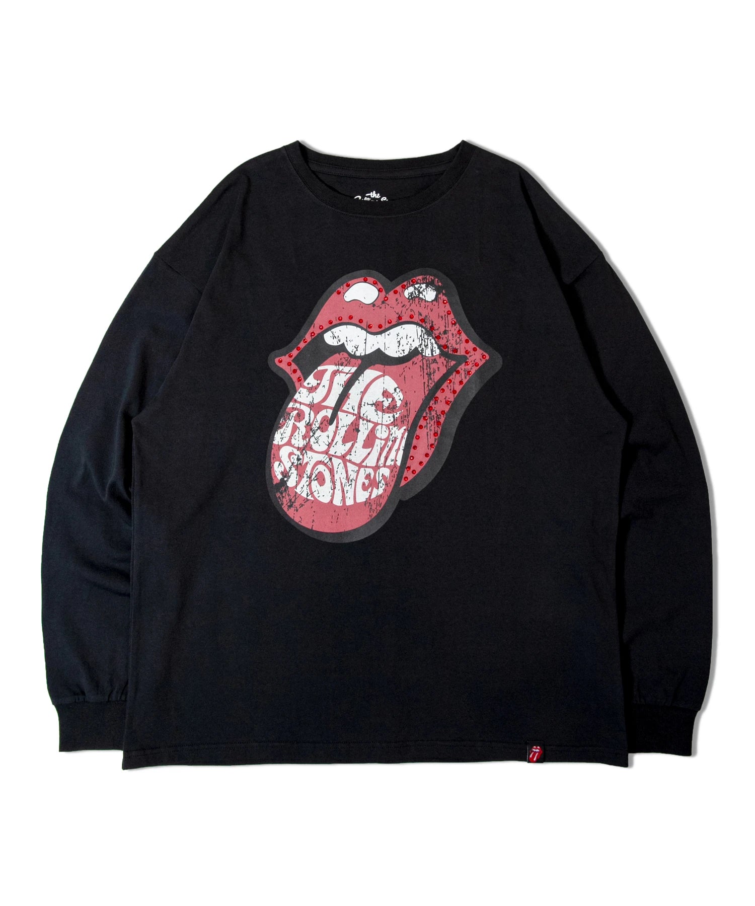B-TRS PRINT&LINESTONE LS TEE