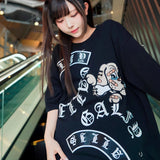 【GALFY×GALLIS ADDICTION】闇落ちピアス SS Tee