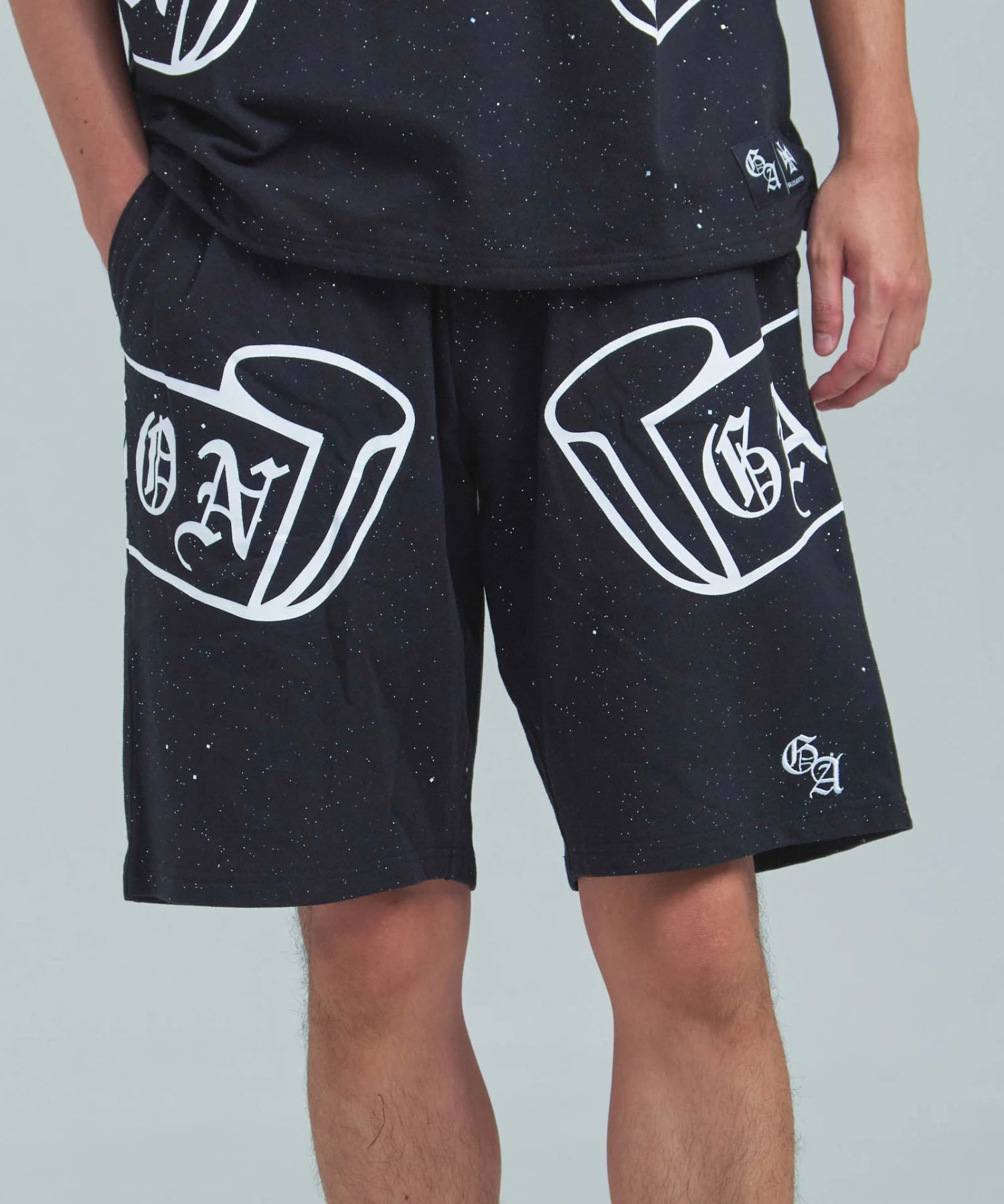 GA Glitter Emblem Shorts