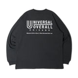 UNIVERSAL OVERALL/ユニバーサルオーバーオール Back Logo L/S TEE