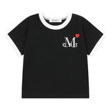 MUCENT/ムセント LOVRITS MINI HEART  LOGO リンガー SSTEE