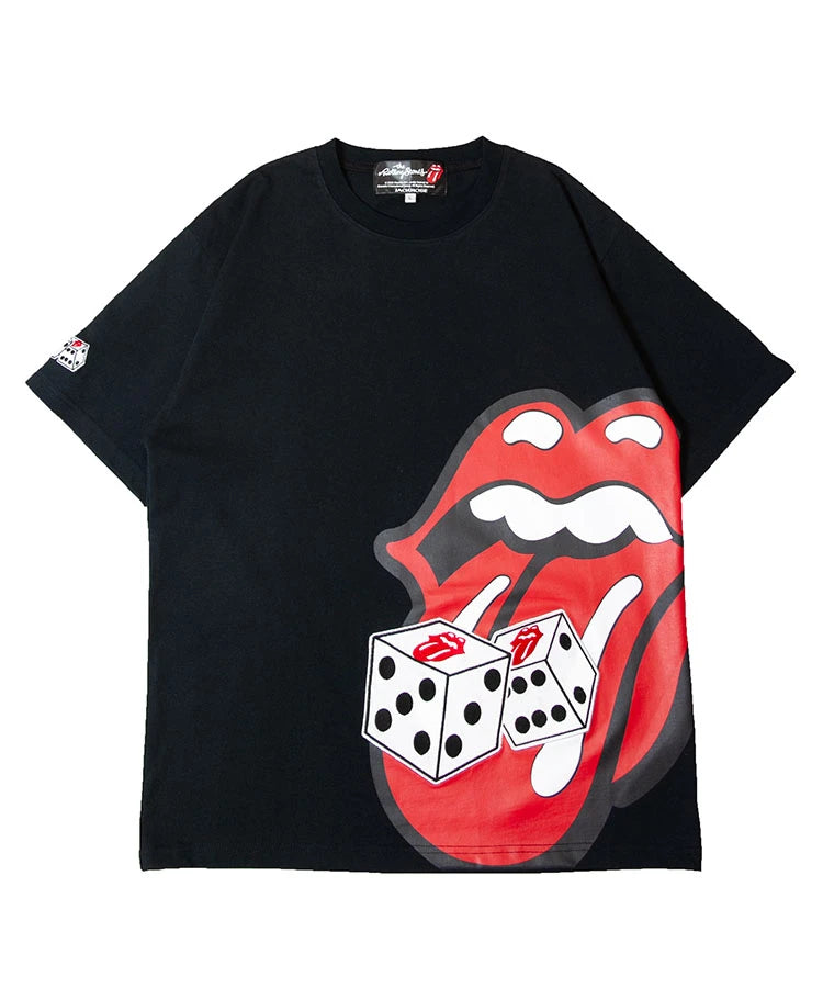 TRS BIG LIPS＆DICE SS TEE
