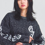 GA SHINY OE-LOGO KNIT