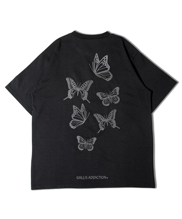 GA 6-BUTTERFLY刺繍TEE