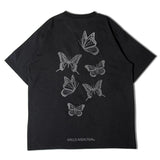 GA 6-BUTTERFLY刺繍TEE
