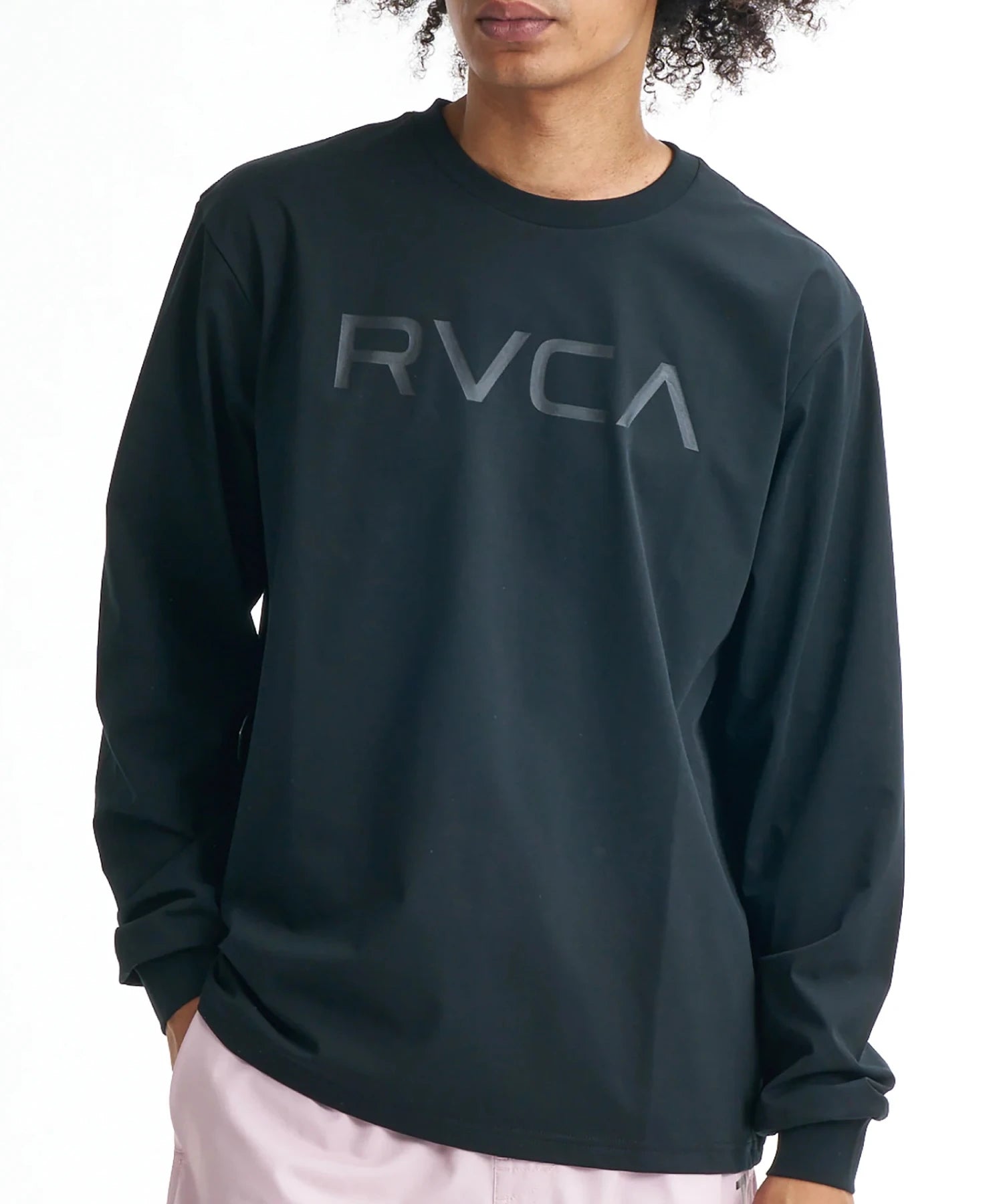 RVCA/ルーカ STARIGHT WAY LT 長袖サーフTシャツ