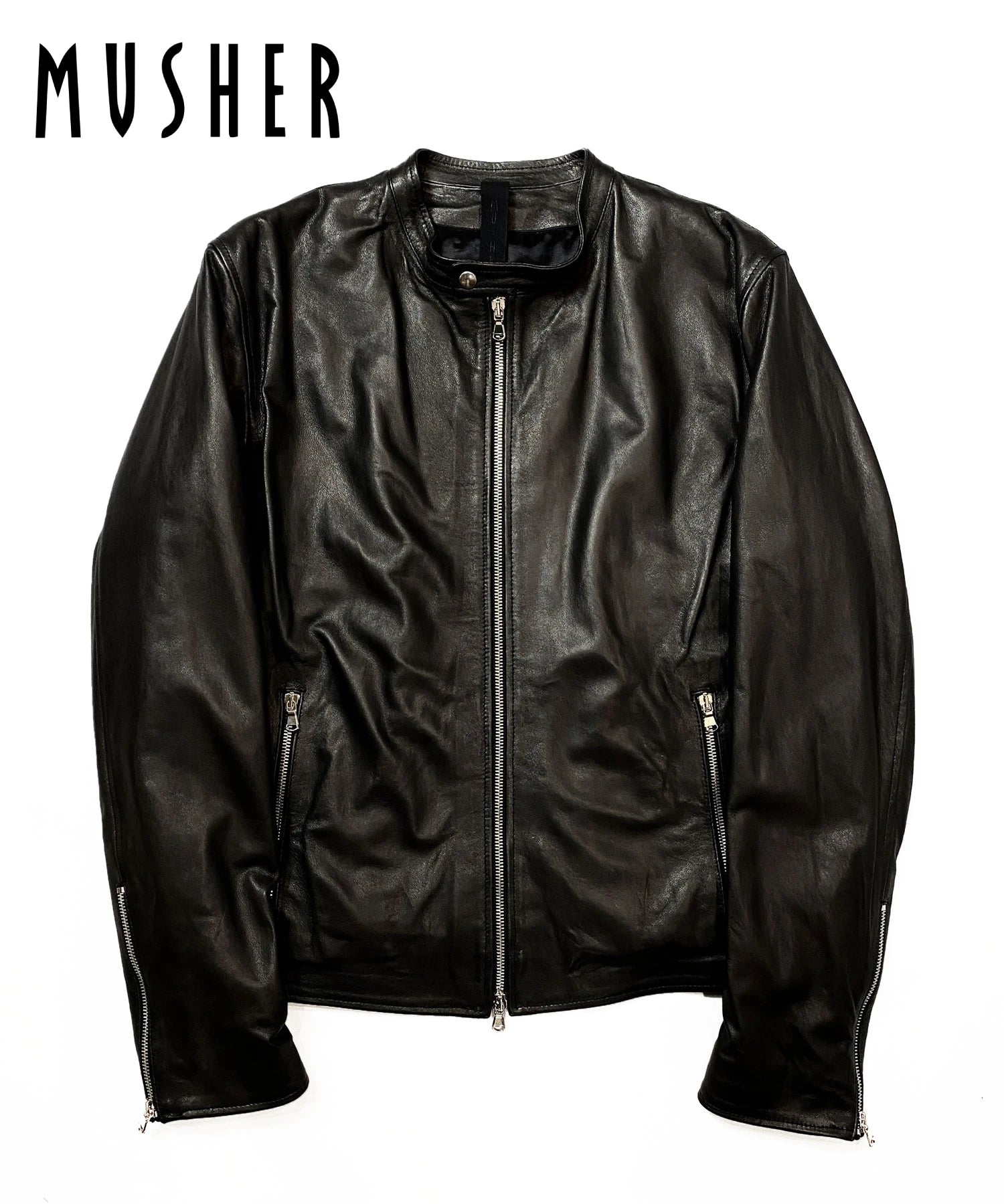 MUSHER/マーシャー  LAMB LEATHER WITH THIN DOWN