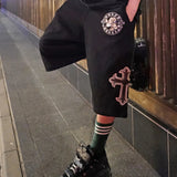 【GALFY×GALLIS ADDICTION】別注十字架わんわんハーフパンツ