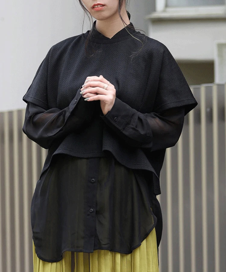 ARL 3WAYシアーシャツ×ヘリンボーンＴシャツ