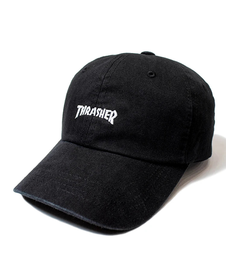 THRASHER MAG LOGO ﾍﾘﾝﾎﾞｰﾝｺｯﾄﾝ 6P CAP