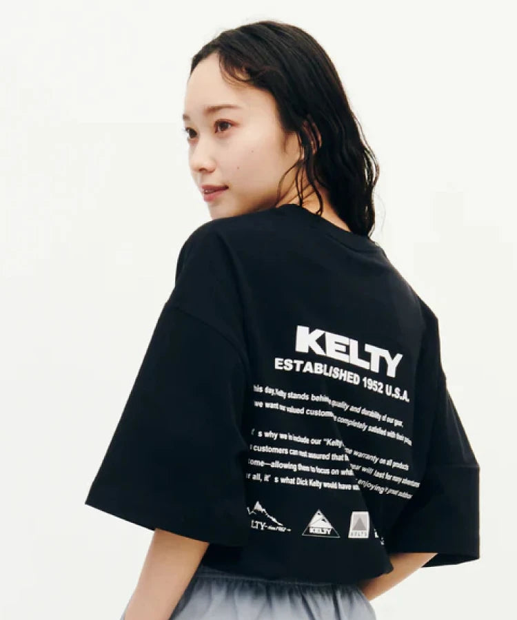 KELTY/ケルティ BACK HISTORY LOGO S/S T-SHIRT