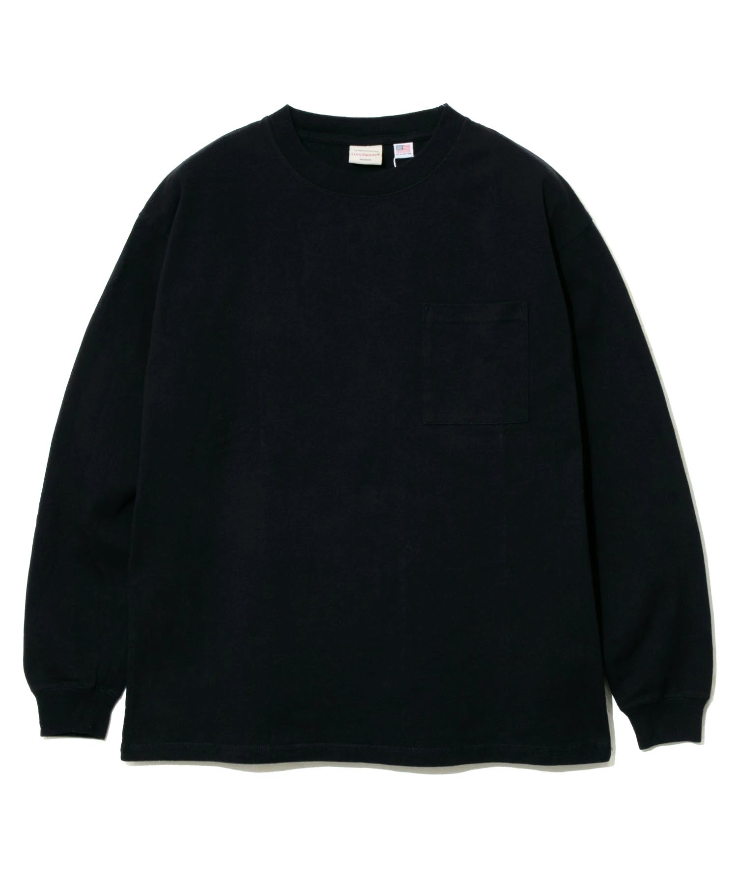 Good wear 袖リブ ポケット付き L/S BIG TEE