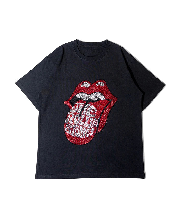 B-TRS-Lips&Tongue ラインストーン-SSTEE