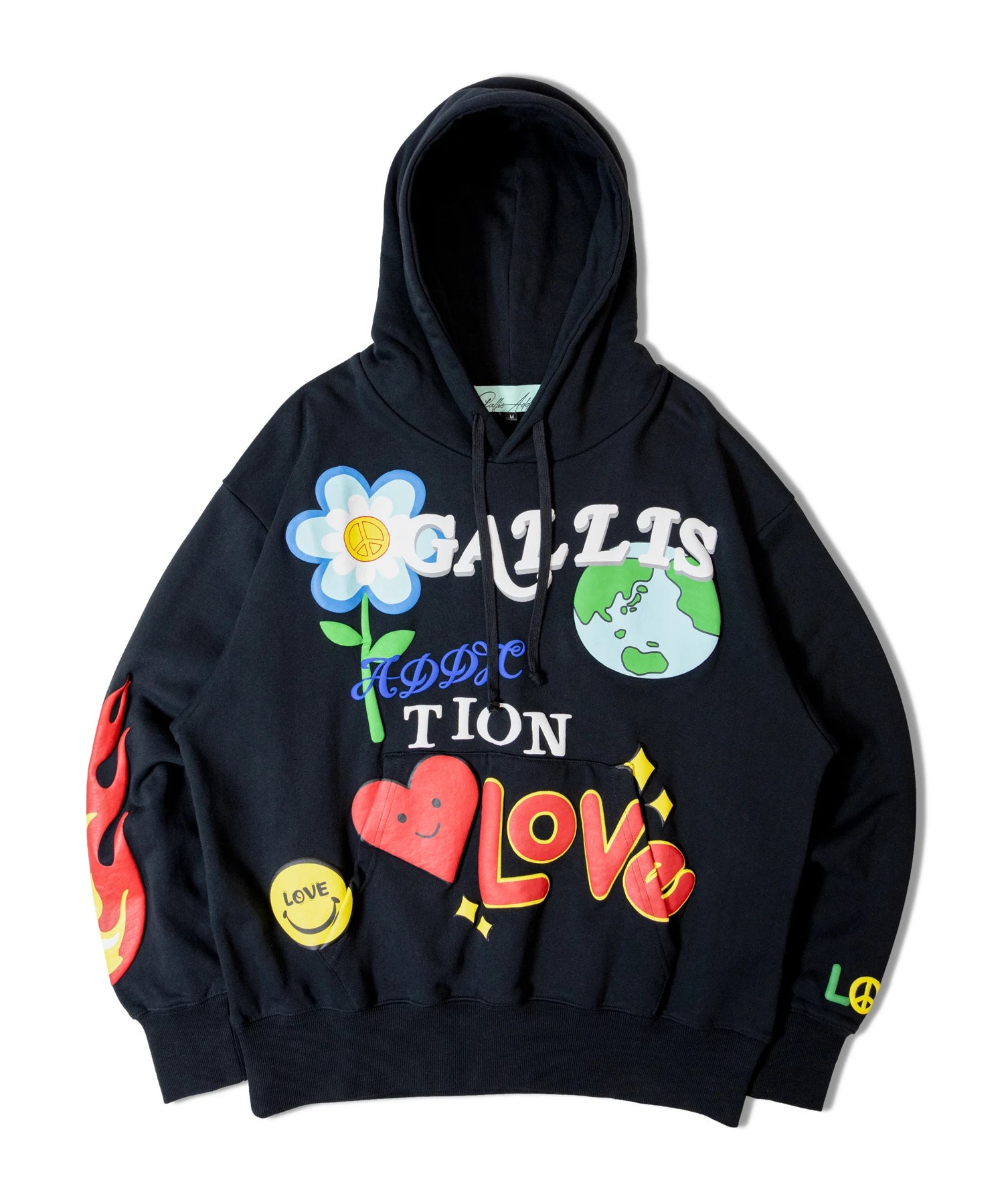 GA 裏毛-POP MOTIF HOODIE