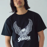 Schott/ショット 短丈 GLITTER EAGLE COMPACT SS T-SHIRT