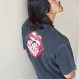 【The Rolling Stones×JACKROSE】 コンチョボタン ヘンリーネック SSTEE