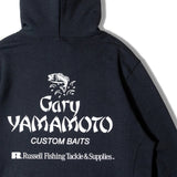 RUSSELLxGARY YAMAMOTO BACK LOGO HOODIE