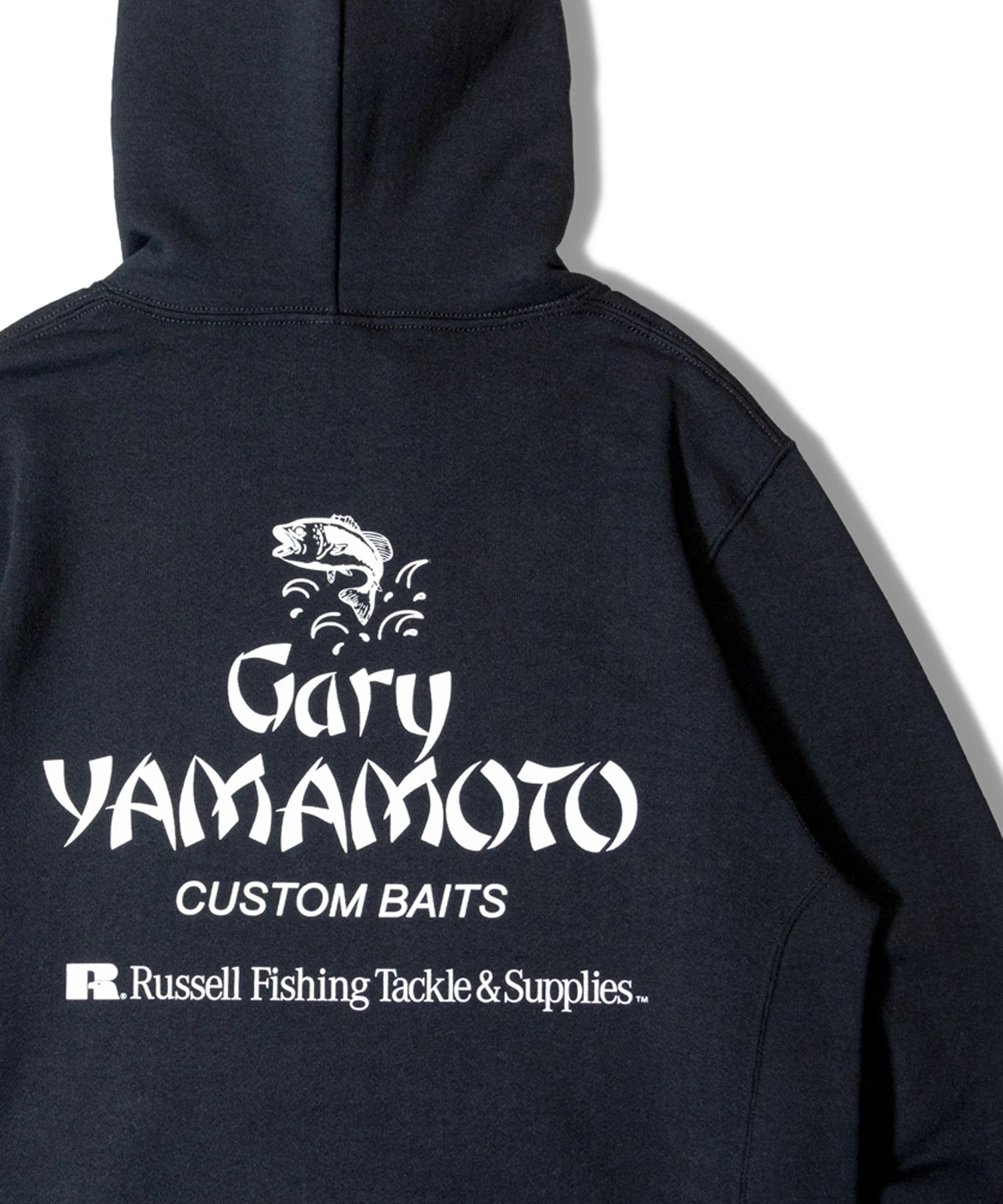 RUSSELLxGARY YAMAMOTO BACK LOGO HOODIE