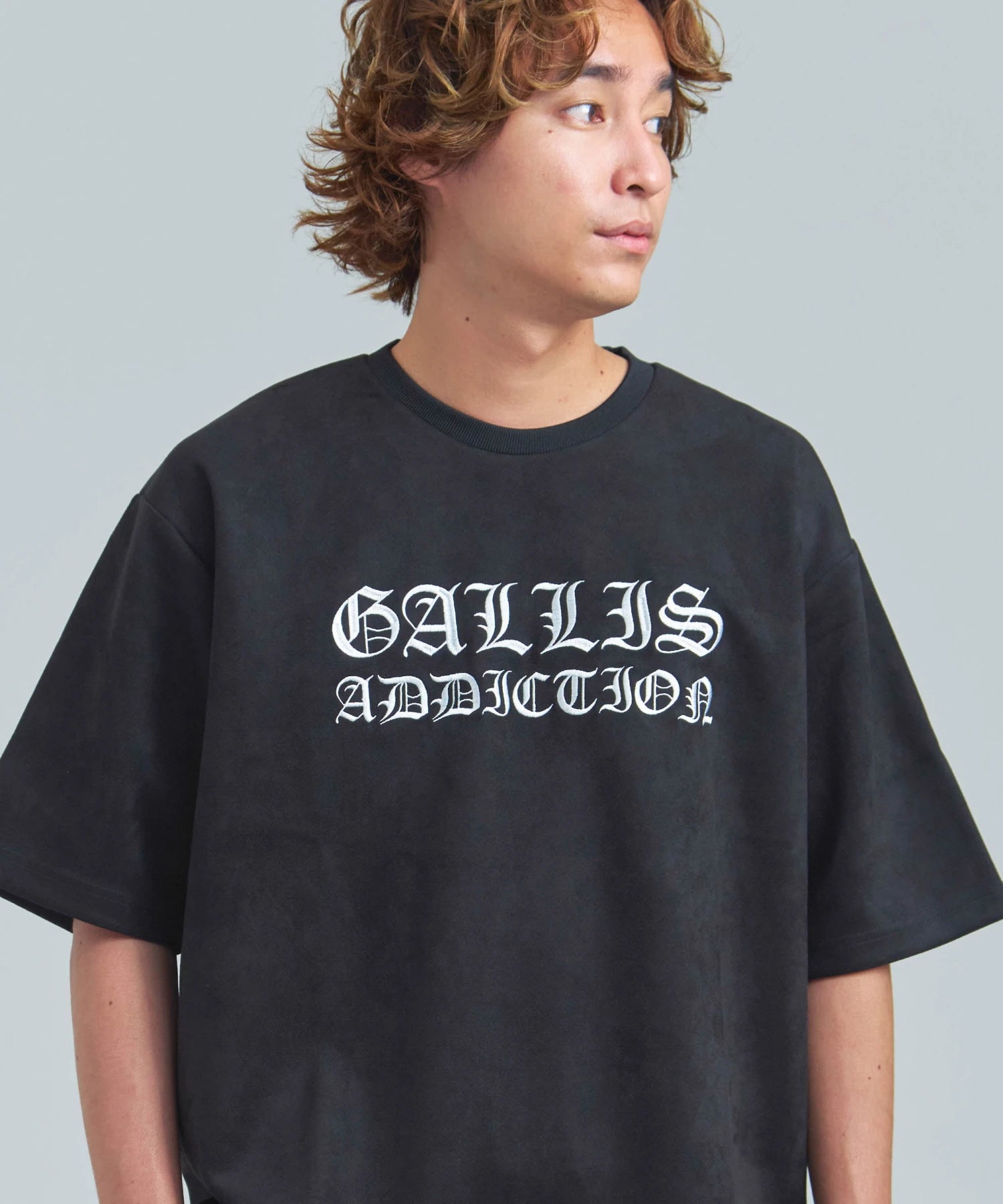 GA Suede 刺繍 SS Tee