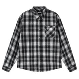 SUPPLIER/サプライヤー Cross Rhinestone Flannel Check Shirt LS