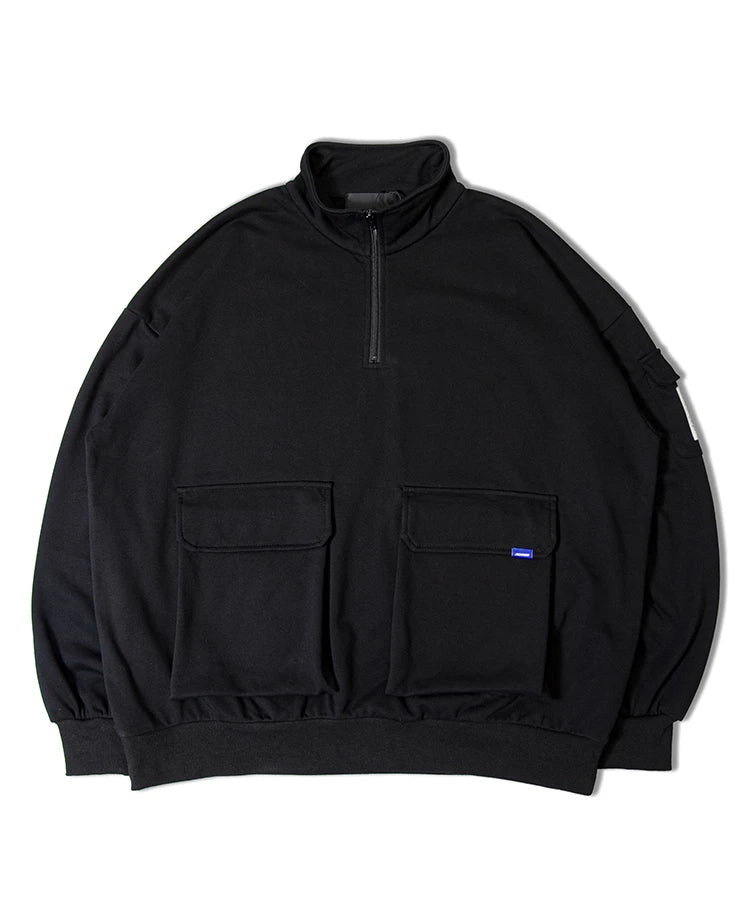 JE-MILITARY HALF ZIP
